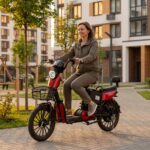 Электровелосипед BNP Eco, красный