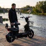 Электроскутер BNP Pixel Lite, чёрный
